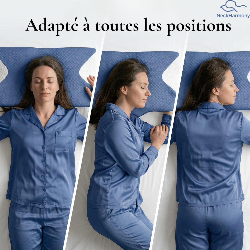 NeckHarmony™ - Oreiller Ergonomique pour Cervicales Classic