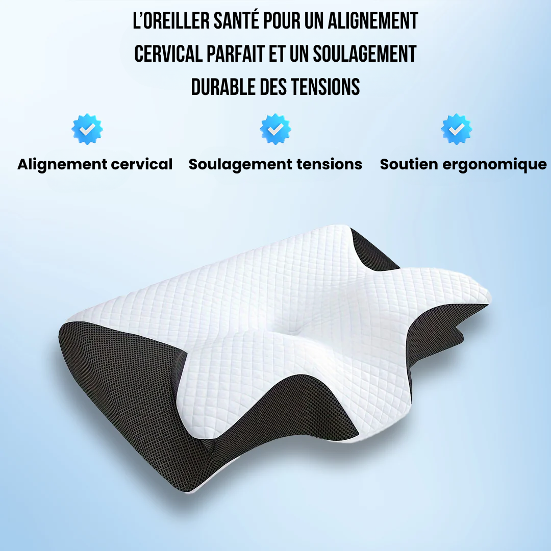 NeckHarmony™ - Oreiller Ergonomique pour Cervicales Classic